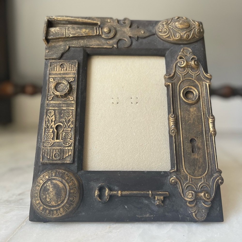SOLD: Unique Antique Door picture frame